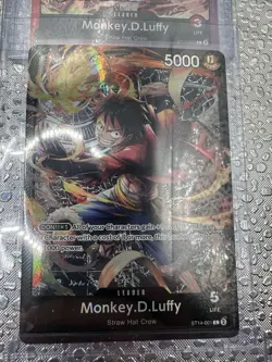 One Piece TCG Monkey D Luffy Card Lot - Image 5