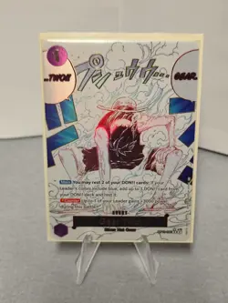 One Piece Gear Two Straw Hat Crew Foil Event Card OP11-080 - Image 1