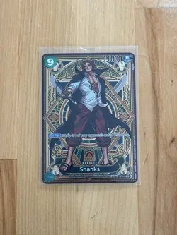 Shanks Fist Of Divine Speed English One Piece ST16-004 SP Character Card - Image 1