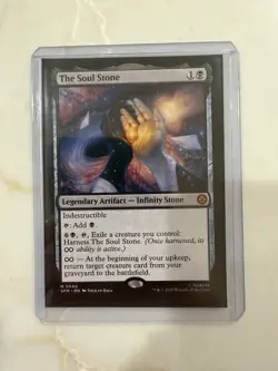 MTG The Soul Stone Legendary Artifact Marvel's Spider-Man Regular Card 0066 - Image 1