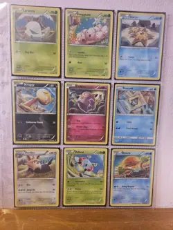 9x Pokemon Tomokazu Komiya Cards bundle Non Holo Artist LP - Image 1