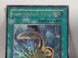 YuGiOh TCG Card for Black Feathers Ultimate Rare TSHD-EN046 2010 1st Edition LP - Image 3