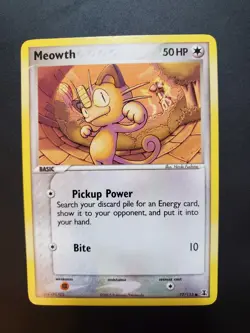 Pokemon Card - Delta Species 77/113 - MEOWTH (common) - Image 1