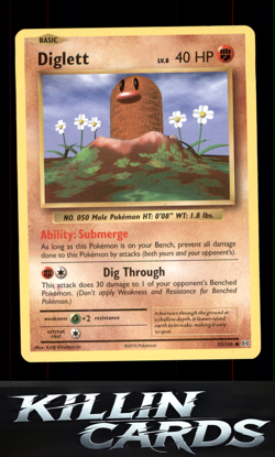 Diglett 55/108 Pokemon Common XY - Evolutions Card NM - Image 1