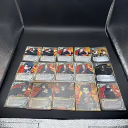 Original Vintage Naruto CCG TCG Itachi Uchiha Card Lot Super Rare Foil - Image 3