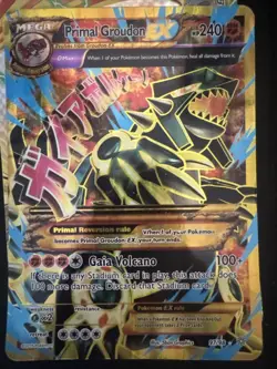 Primal Groudon EX 097/098 Jumbo Cards Holo - Image 1