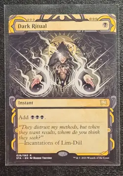 Dark Ritual Showcase NM STX Magic the Gathering MTG - Image 1