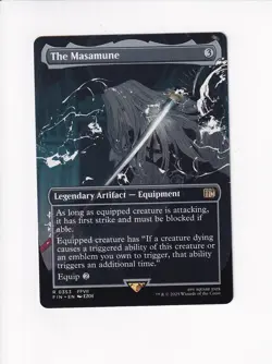 MAGIC THE GATHERING MTG FINAL FANTASY THE MASAMUNE BORDERLESS (X) - Image 1