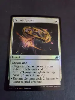 MTG - Reroute Systems (Foil) - Edge of Eternities NM/M Condition - Image 1