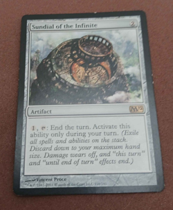 Sundial of the Infinite M12 Magic 2023 | Magic the Gathering | Moderate Play - Image 1