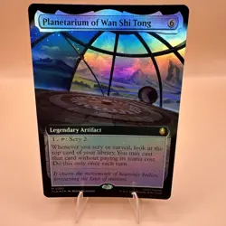 Planetarium of Wan Shi Tong Extended Art FOIL Avatar The Last Airbender MTG MINT - Image 1