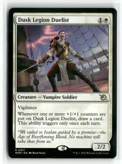 Dusk Legion Duelist 0011 March of the Machine MOM MTG Magic - Image 1