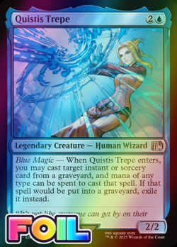 x1 Quistis Trepe FOIL FIN Final Fantasy MTG 66 M/NM 1x - Image 1