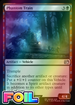 x1 Phantom Train FOIL FIN Final Fantasy MTG 110 M/NM 1x - Image 1