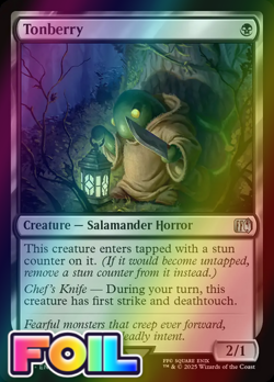 x1 Tonberry FOIL FIN Final Fantasy MTG 122 M/NM 1x - Image 1