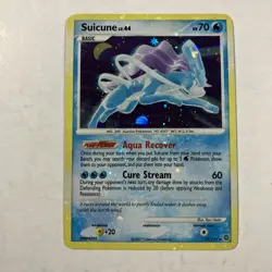 Pokemon TCG Suicune - 19/132 - Pokemon Secret Wonders Holo Card - Image 1
