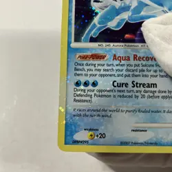 Pokemon TCG Suicune - 19/132 - Pokemon Secret Wonders Holo Card - Image 5