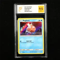 TQG 9.5 MINT+ 2019 Pokemon ENG Magikarp 8/18 C - Image 1