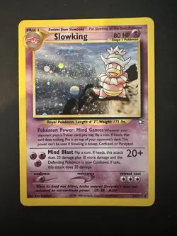 2000 Pokemon Neo Genesis Slowking Holo Rare #14/111 - Image 1