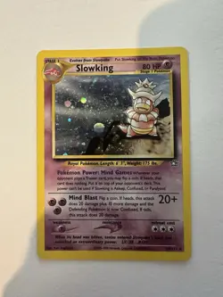 2000 Pokemon Neo Genesis Slowking Holo Rare #14/111 - Image 3