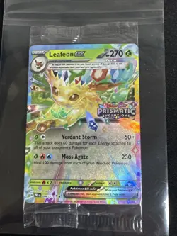 Pokemon Leafeon EX 006/131 Prismatic Evolutions Stamp Promo Sealed - Image 1