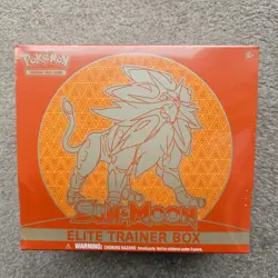 Pokemon TCG Sun & Moon Elite Trainer Box ETB Solgaleo NEW / SEALED - Image 1