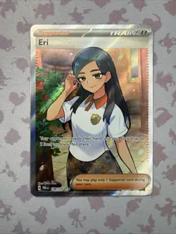 Eri - 136/131 - Pokemon Prismatic Evolutions Full Art Ultra Rare NM - Image 1