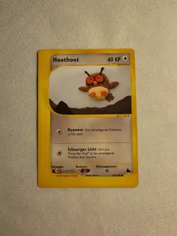 Pokemon 2003 Hoothoot Skyridge deutsch 65/144 Wizards of the Coast NM-MT vintage - Image 1