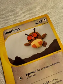 Pokemon 2003 Hoothoot Skyridge deutsch 65/144 Wizards of the Coast NM-MT vintage - Image 2