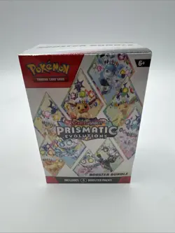 Pokemon TCG Prismatic Evolutions Booster Bundle Brand New Factory Sealed - Image 1