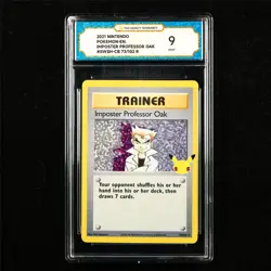 TQG 9 MINT 2021 Pokemon ENG Imposter Professor Oak 73/102 R - Image 1