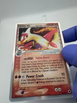 Pokemon TCG: Latias EX (Delta Species) Ultra Rare 95/101 Dragon Frontiers - MP - Image 3