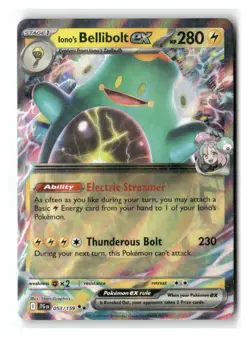 Iono's Bellibolt ex 053/159 Double Rare Journey Together Pokemon Near Mint - Image 1