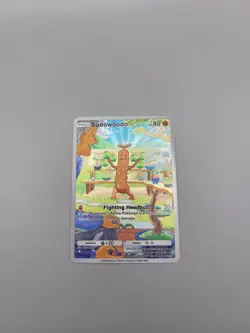 Sudowoodo Pokemon Pocket TCG 'CUSTOM' Full Art Shiny Textured Fan Made - Image 5