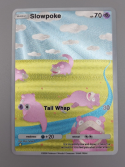 Slowpoke Pokemon Pocket TCG 'CUSTOM' Full Art Shiny Textured Fan Made - Image 1