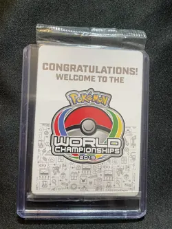 BLB 18 - Champions Festival 2019 Sealed PROMO Pack - Pokemon World Championships - Image 1