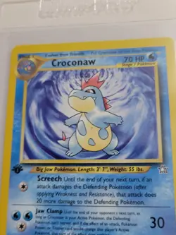 Croconaw - Pokemon Neo Genesis First 1st Edition #31 - Uncommon - Image 3