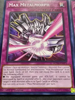 Red-Eyes Black Fullmetal Dragon | Starlight Rare + 3x Max Metalmorph | YuGiOh! - Image 2