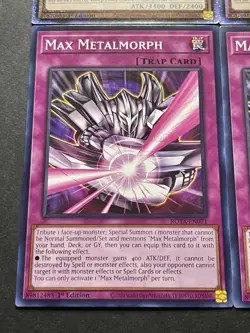 Red-Eyes Black Fullmetal Dragon | Starlight Rare + 3x Max Metalmorph | YuGiOh! - Image 3