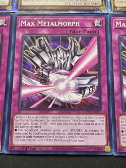 Red-Eyes Black Fullmetal Dragon | Starlight Rare + 3x Max Metalmorph | YuGiOh! - Image 5