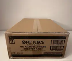 ONE PIECE OP14 THE AZURE SEA'S SEVEN SEALED CASE 12 BOOSTER BOX ENG ENGLISH - Image 1