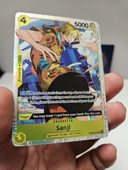 One Piece TCG - Sanji SR Playset (x4) ST29-004 - Starter Deck 29 (Egghead) NM - Image 3