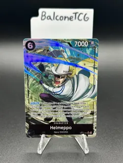 One Piece Helmeppo (OP11-092) (Alternate Art) A Fist of Divine Speed OP11 - Image 2
