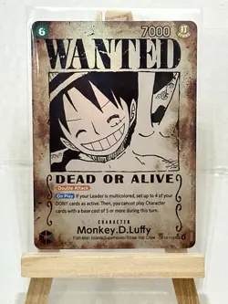 One Piece OP13-118 Monkey D. Luffy SEC “Wanted” – Near Mint - Image 1
