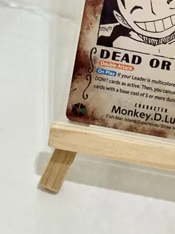 One Piece OP13-118 Monkey D. Luffy SEC “Wanted” – Near Mint - Image 5
