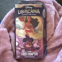 Disney Lorcana The First Chapter Starter Deck - Amber/Amethyst 4050368981691 - Image 1
