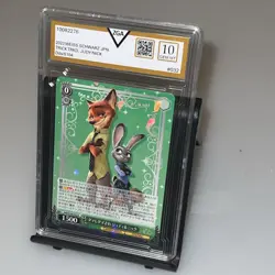 2023 100 Disney Weiss Schwarz DDS/S104-032 R Judy Nick Rare FOIL 10 GEM MINT - Image 1