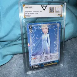 2023 WEISS SCHWARZ JP DISNEY 100 FROZEN ELSA DDS/S104-083 RARE - Image 1