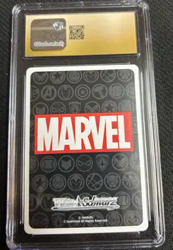 2021 Weiss Schwarz Japanese Marvel Thanos R #S89-040 CGC 10 PRISTINE - Image 2