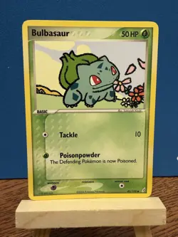 Pokemon TCG Bulbasaur 45/100 Non-Holo EX Crystal Guardians Card - Image 1